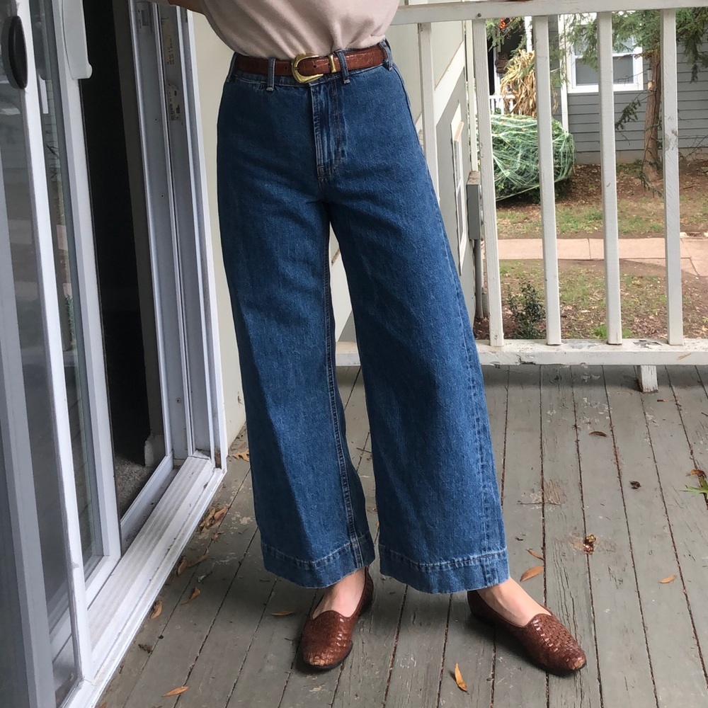 RARE Everlane denim drop edition 02 wide leg jeans